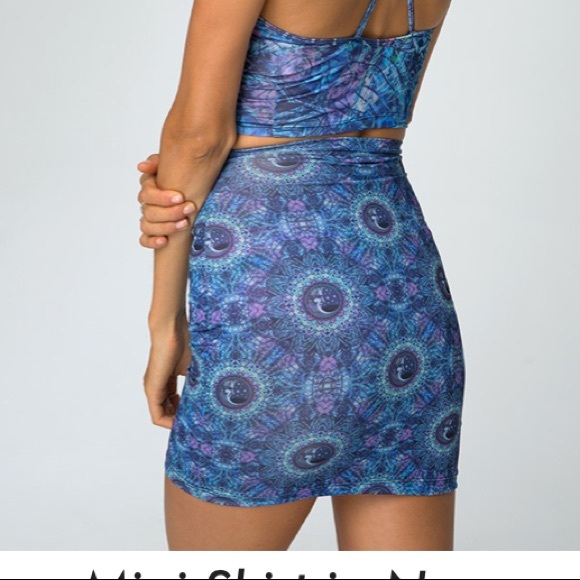 Kimmy Mini Skirt in New Mandala - Picture 2 of 2